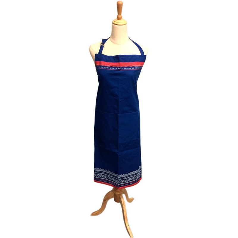 Apron with Marius® pattern - Blue