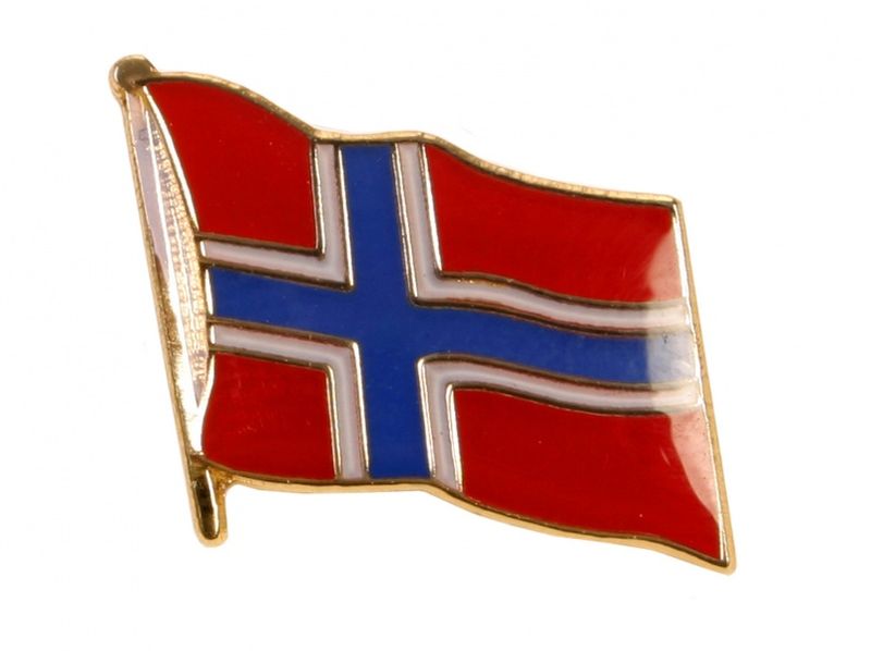 Pin - Norsk flagg 