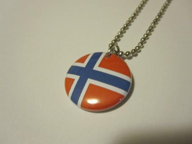 Hovedbilde Halskjede i norsk flagg
