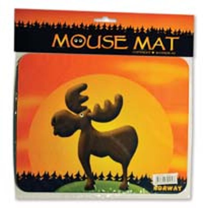 Main Image Mouse pad, Moose in sunset
