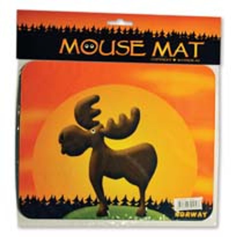 Mouse pad, Moose in sunset