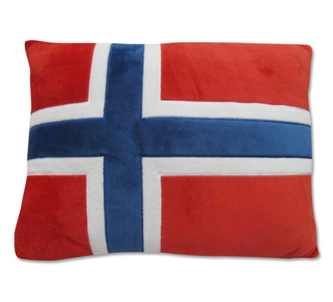 Hovedbilde Pute i norsk flagg