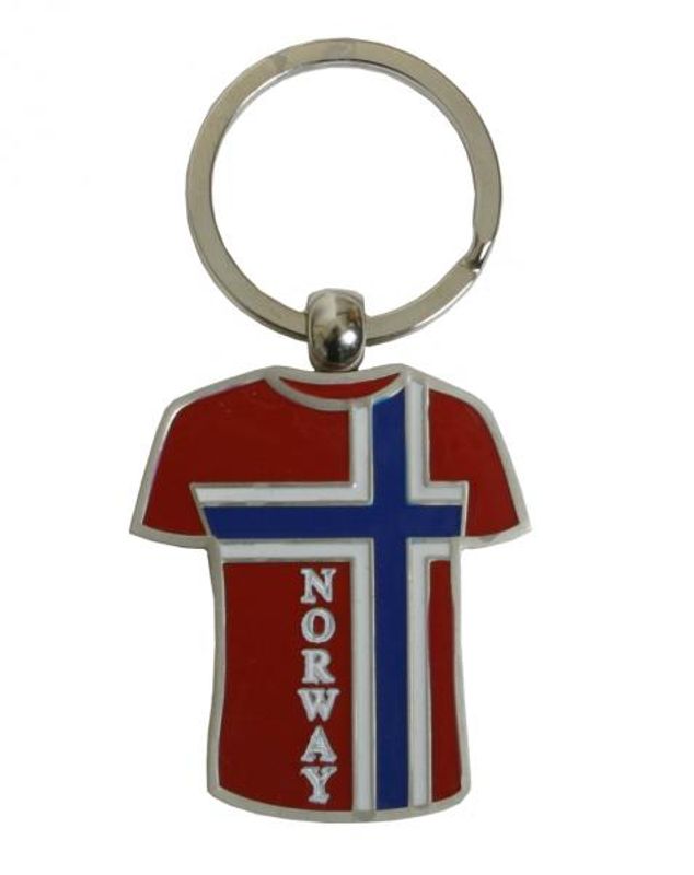 Nøkkelring - Norge t-skjorte